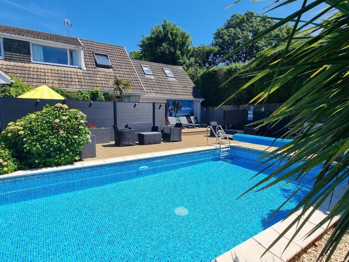 Beautiful Apartment With Private Pool Near Tenby 基尔格蒂 外观 照片